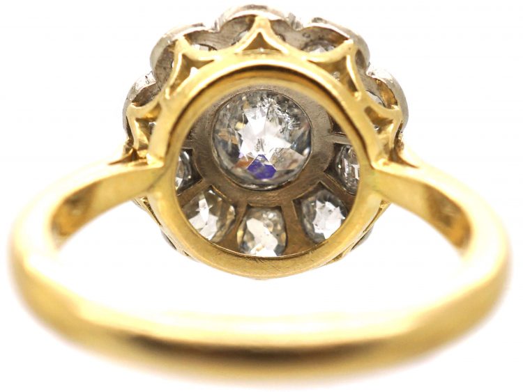 18ct Gold & Diamond Cluster Ring by Garrard & Company