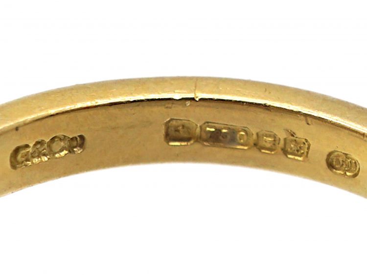 18ct Gold & Diamond Cluster Ring by Garrard & Company