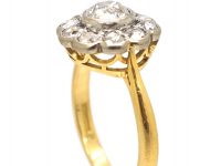 18ct Gold & Diamond Cluster Ring by Garrard & Company