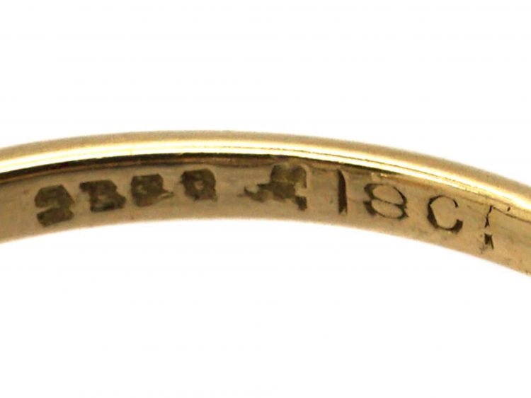 Early 20th Century 18ct Gold & Platinum, Diamond Cluster Ring