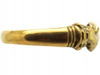 Victorian 15ct Gold Fede Ring Dated 1849