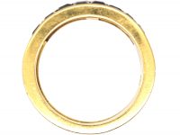 18ct Gold, Sapphire, Diamond & Ruby Ring