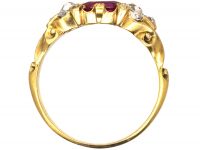 Regency 18ct Gold, Ruby & Diamond Ring
