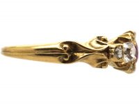 Regency 18ct Gold, Ruby & Diamond Ring