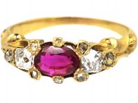Regency 18ct Gold, Ruby & Diamond Ring