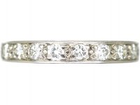 Art Deco Platinum & Diamond Eternity Ring
