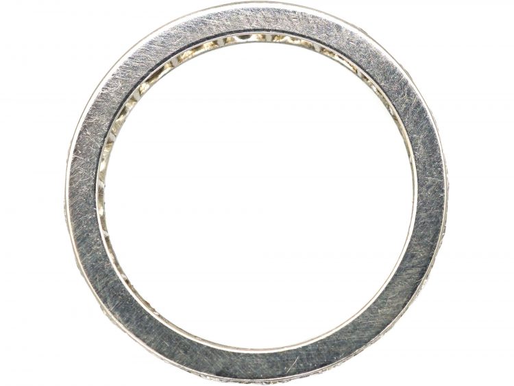 Art Deco Platinum & Diamond Eternity Ring