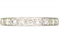Early 20th Century 18ct White Gold & Diamond Eternity Ring