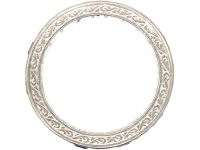 Art Deco Platinum & Sapphire Eternity Ring