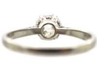 Art Deco Platinum & Diamond Solitaire Ring