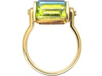 9ct Gold Swivel Harlequin Ring