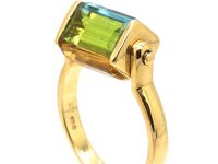 9ct Gold Swivel Harlequin Ring