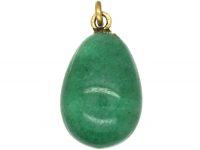Edwardian Green Aventurine Quartz Egg