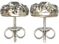 Georgian Diamond Cluster Earrings