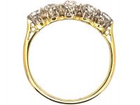 Edwardian 18ct Gold, Five Stone Diamond Ring