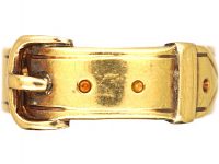 Victorian 18ct Gold Buckle Ring