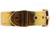 Victorian 18ct Gold Buckle Ring