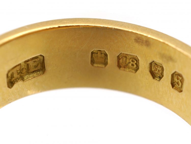 Victorian 18ct Gold Buckle Ring