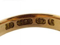 Victorian 15ct Gold & Carnelian Shield Shaped Signet Ring