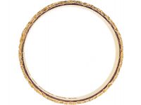 Edwardian 9ct Gold Wedding Ring with Orange Blossom Motifs