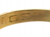 Edwardian 18ct Gold, Sapphire & Diamond Five Stone Ring