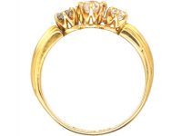 Edwardian 18ct Gold,Three Stone Diamond Ring