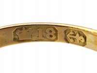 Edwardian 18ct Gold,Three Stone Diamond Ring