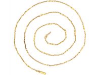 Edwardian 9ct Gold Ornate Chain