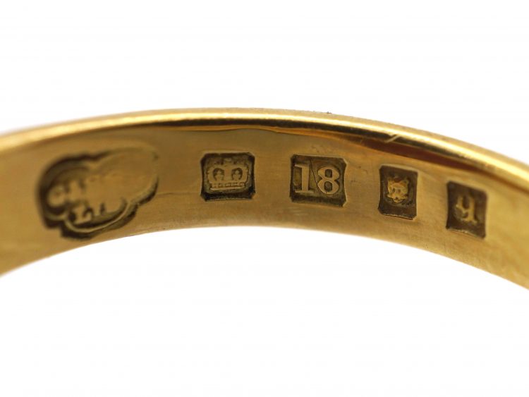 Early 20th Century 18ct Gold Signet Ring with Carnelian Intaglio of an Eagle