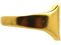 Early 20th Century 22ct Gold Signet Ring with Crest & Coronet Intaglio