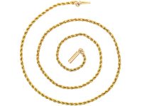 Victorian 15ct Gold Prince of Wales Twist Chain