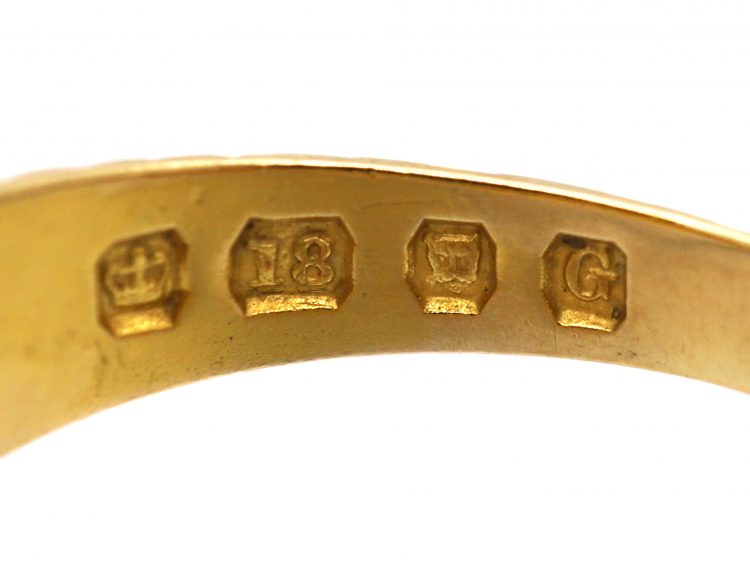 Victorian 18ct Gold Mizpah Ring