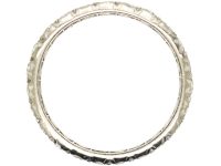 Early 20th Century Diamond Eternity Ring with Curved Edges