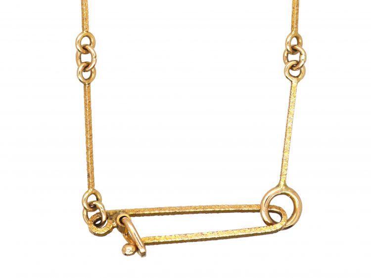 14ct Gold & Citrine Pendant by Björn Weckström for Lapponia