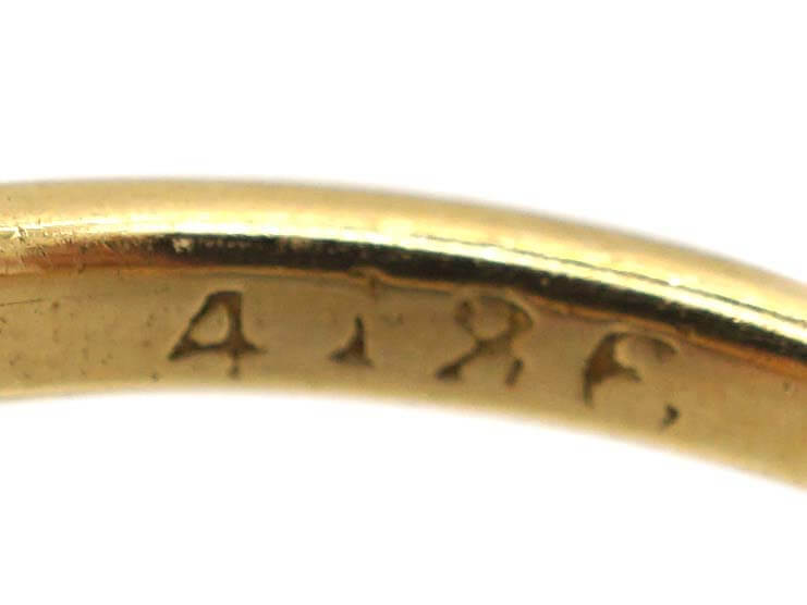 Edwardian 18ct Gold & Platinum, Diamond Cluster Ring