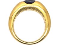 18ct Gold & Sapphire Ring by Cartier