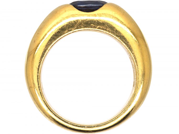 18ct Gold & Sapphire Ring by Cartier