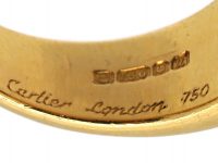 18ct Gold & Sapphire Ring by Cartier