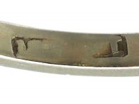 Early 20th Century 18ct White Gold & Platinum, Three Stone Old European Cut Diamond Ring