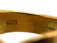 18ct Gold Wrap Over Ring by Georg Jensen