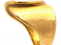 18ct Gold Wrap Over Ring by Georg Jensen