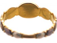Early 19th Century 15ct Gold & Swiss Enamel Ring