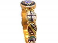 Early 19th Century 15ct Gold & Swiss Enamel Ring