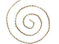 Victorian 9ct Gold Ornate Chain