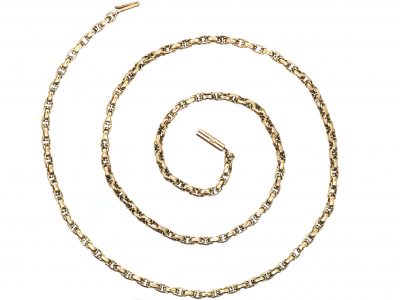 Victorian 9ct Gold Ornate Chain