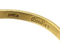 18ct Gold, Emerald & diamond Cluster Ring by Boodles