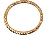 Victorian 9ct Gold Illusion Bangle