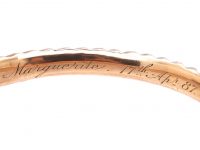 Victorian 9ct Gold Illusion Bangle