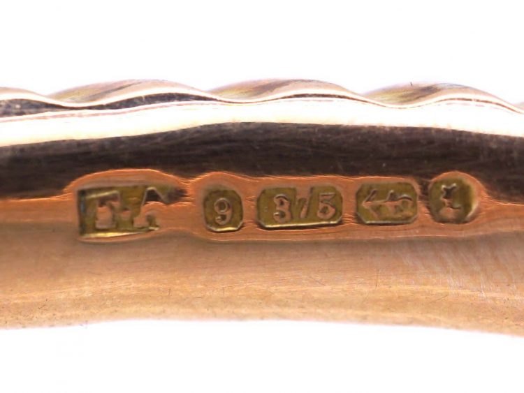 Victorian 9ct Gold Illusion Bangle