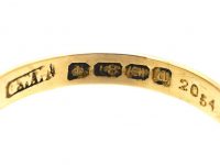 Edwardian 18ct Gold Heart Shaped Opal and Diamond Ring